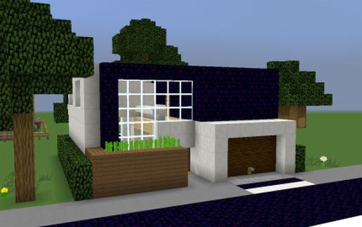 Modern Japanese Home schematic - building