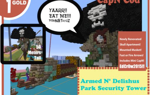CapNCod Armed N Delishus EDition schematic - building