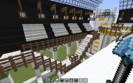 4 player Spleef Arena