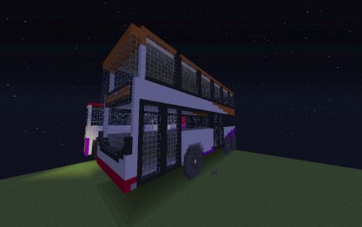 Volvo double deck bus
