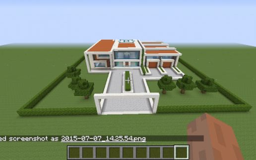 Modern Mansion 1.0 schematic - building