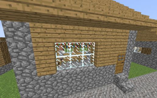 NPC Village "libary" schematic - building