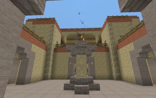 Desert Fortress schematic - building