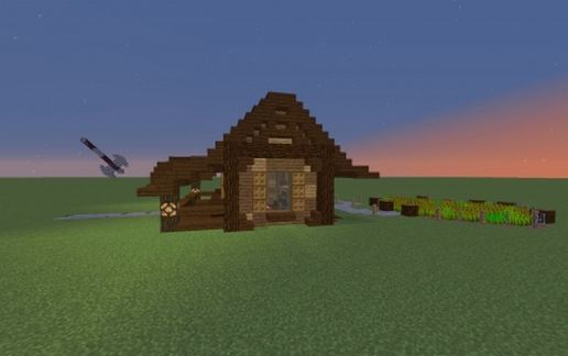 Small Survival Cottage House