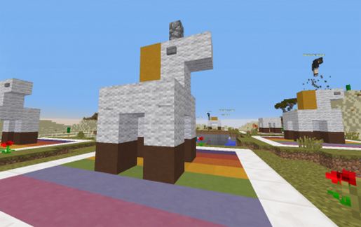 Mineplex Speed Builders - I Do NOT Fart Rainbows schematic - building