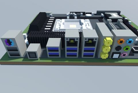 Intel X99-M WS (ASUS) schematic - building