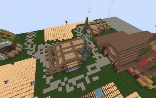 Medieval farm schematic - building