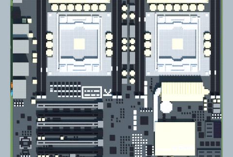 Intel Z10PE-D8 WS (ASUS) schematic - building