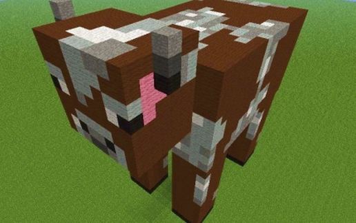 It's a Cow. schematic - building