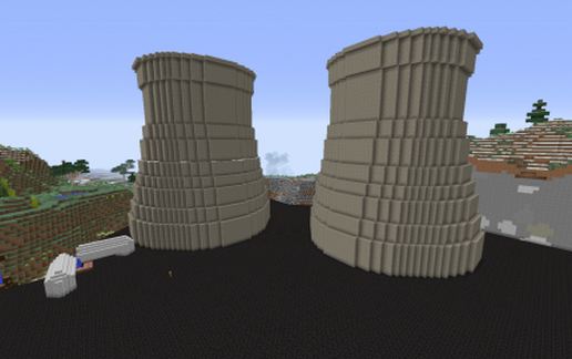 Nuclear Reactor schematic - building