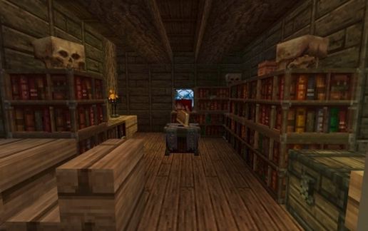 Floating Wizard's Cottage schematic - building