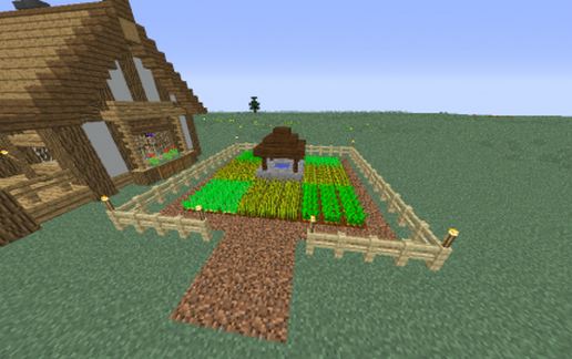 Mini Farm(Мини Ферма) schematic - building