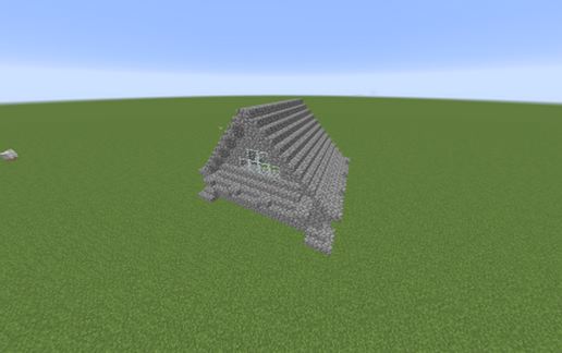 Simple Cobblestone House schematic - building