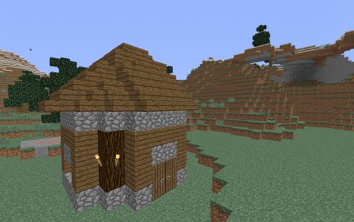 Spruce Village Pack - House 2 schematic - building