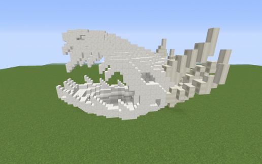 Dragon Skull schematic - building