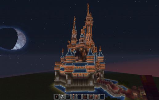 Cinderella Castle 2020 schematic - building