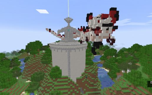 Sword Castle of White Knight schematic - building