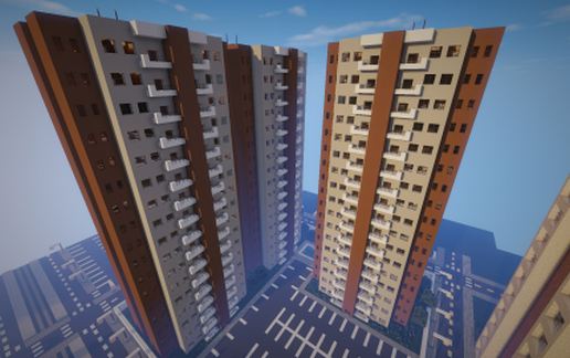Modern Tower - Furnished schematic - building