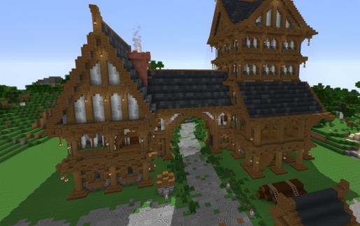 Medieval Mantion schematic - building