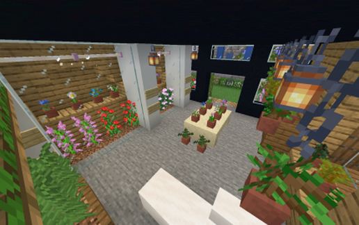 Flower Shop schematic - building