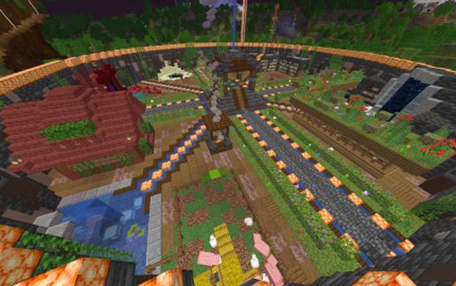 SemiSurvivalCraft: Spawn 5 schematic - building
