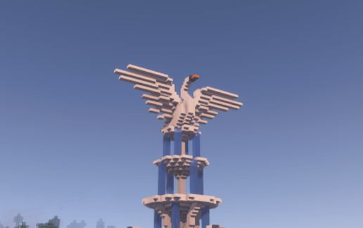 Big quartz swan fountain schematic - building