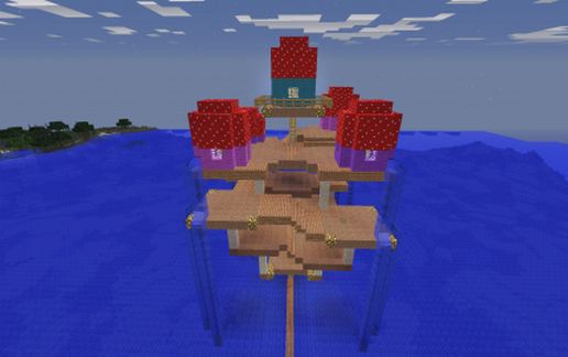 Shroom Village schematic - building