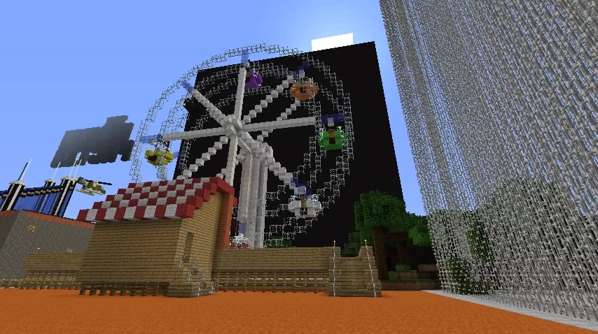Ferris Wheel schematic - building