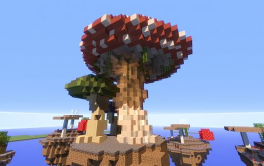 Mycelium Skywars!