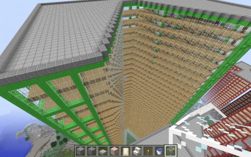 Modern Skyscraper #4 By: jjcash schematic - building