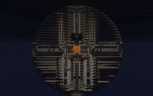 The Death Star schematic - building