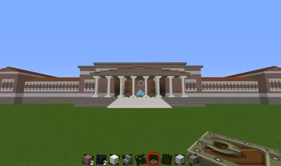 Greek Palace schematic - building