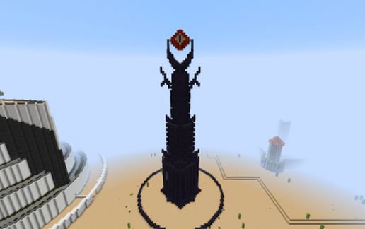 Saurons Tower schematic - building
