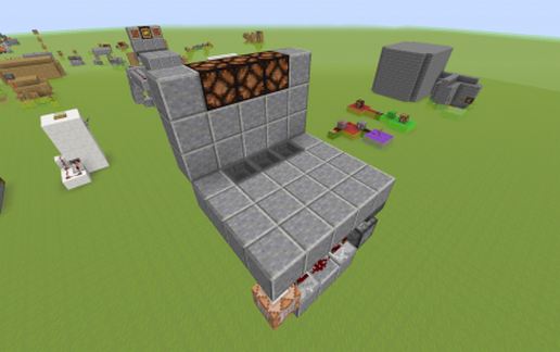 Luck machine (no decoration) schematic - building