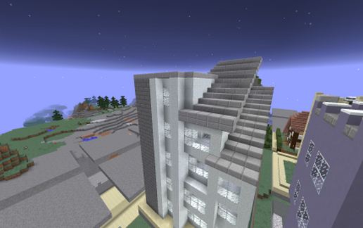 Modern office building