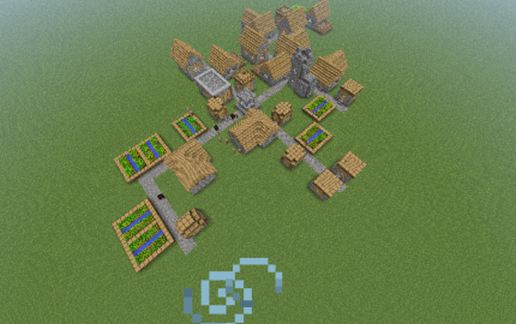 default plains village schematic - building
