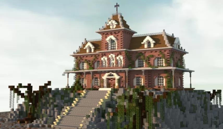 Haunted House schematic - building