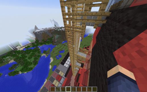 Spiral Skyscaper Constuction Site