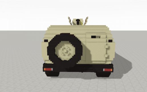 Armoured Truck (Desert)