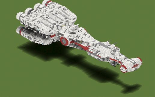 Tantive IV (Star Wars) schematic - building