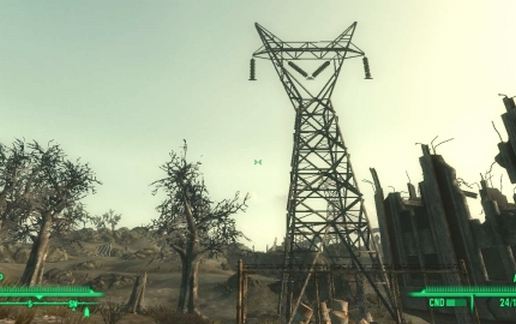 fallout 3 power transmission tower