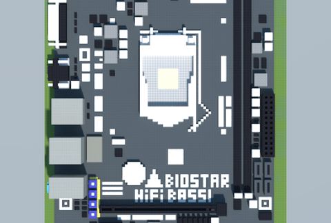 Intel B85S1 Hi-Fi (BIOSTAR) schematic - building