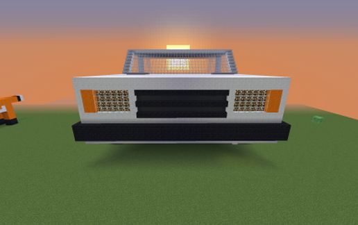 Russian car VAZ 2107 schematic - building