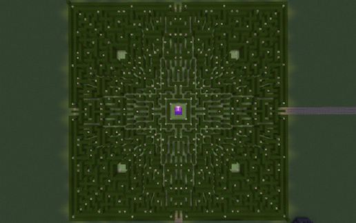 Giga Maze schematic - building