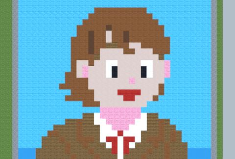 Girl Portrait schematic - building