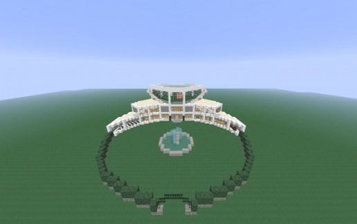 Modern house by Zertoren3132 schematic - building