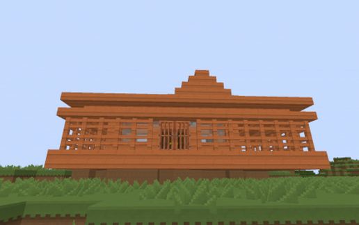 Small Survival House schematic - building