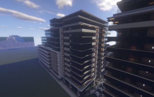 modern bulding schematic - building