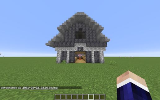 Simple Gothic Monastery