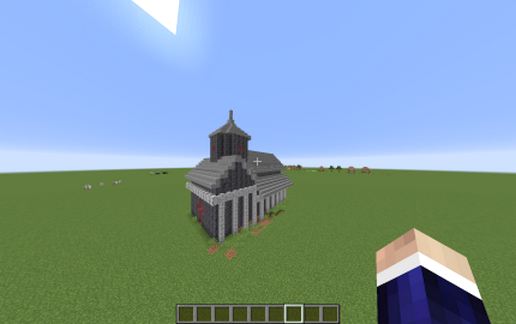 Simple Gothic Monastery